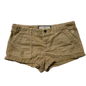 Y2K Abercrombie & Fitch Size 4 Shorts Preppy Minimalist Neutral Bella Swan